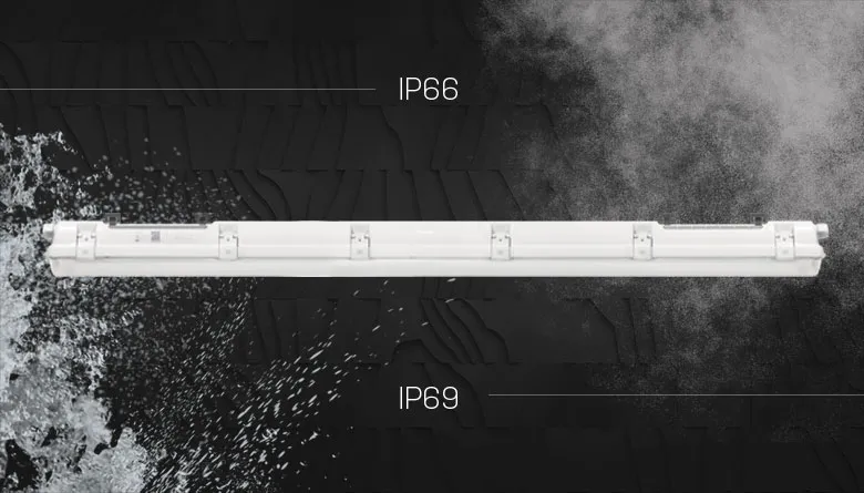 Co znamená označení IP66/IP69 u svítidel INNOVA a NANOTTICA?