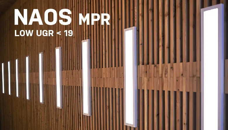 New office light fittings NAOS MPR