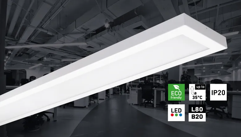 Nové moderní interiérové LED svítidlo NAOS