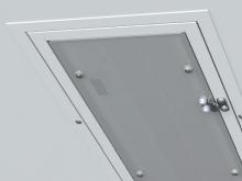 Recessed frame for false ceiling TREX